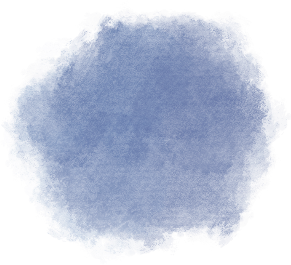 Blue watercolor stain paint background splash texture