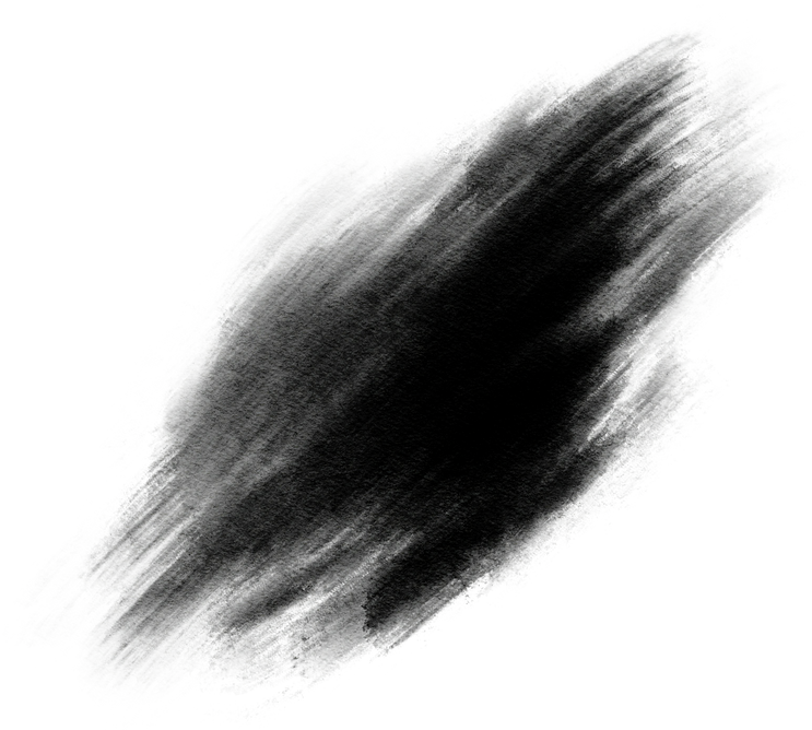 Black Abstract Smudge